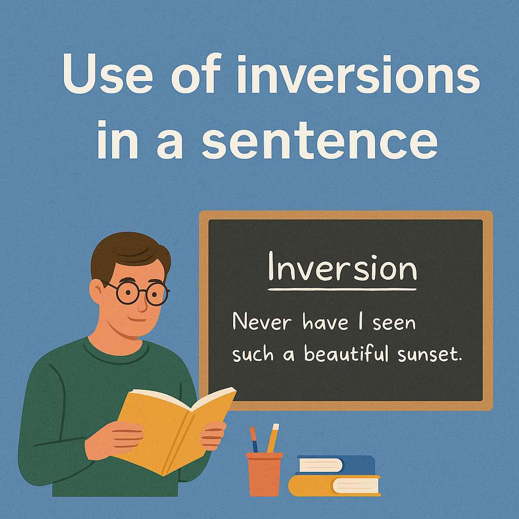 کاربرد Inversions در جمله در زبان انگلیسی